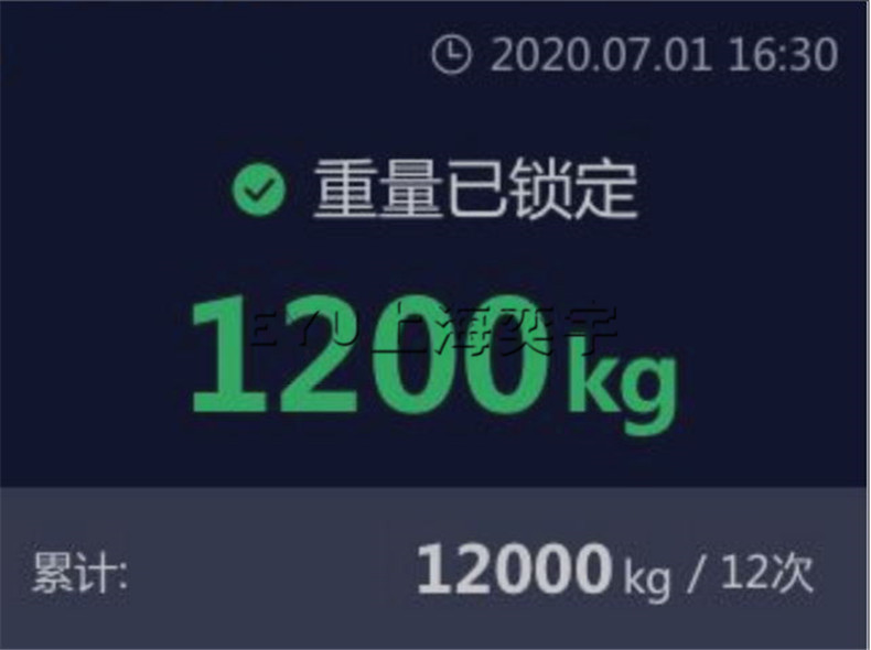 带打印机动叉车秤